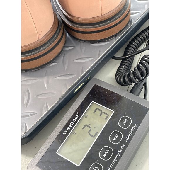 Torrid Shearling Hiker Ankle Bootie Size 7.5 Lace Up Almond Toe Shoes Blush Pink - Picture 11 of 12